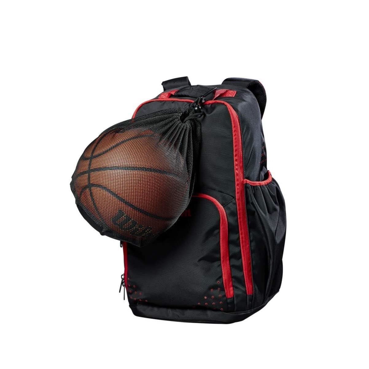 Wilson Unisex vuxen singel boll BSKT väska basket, svart, uni