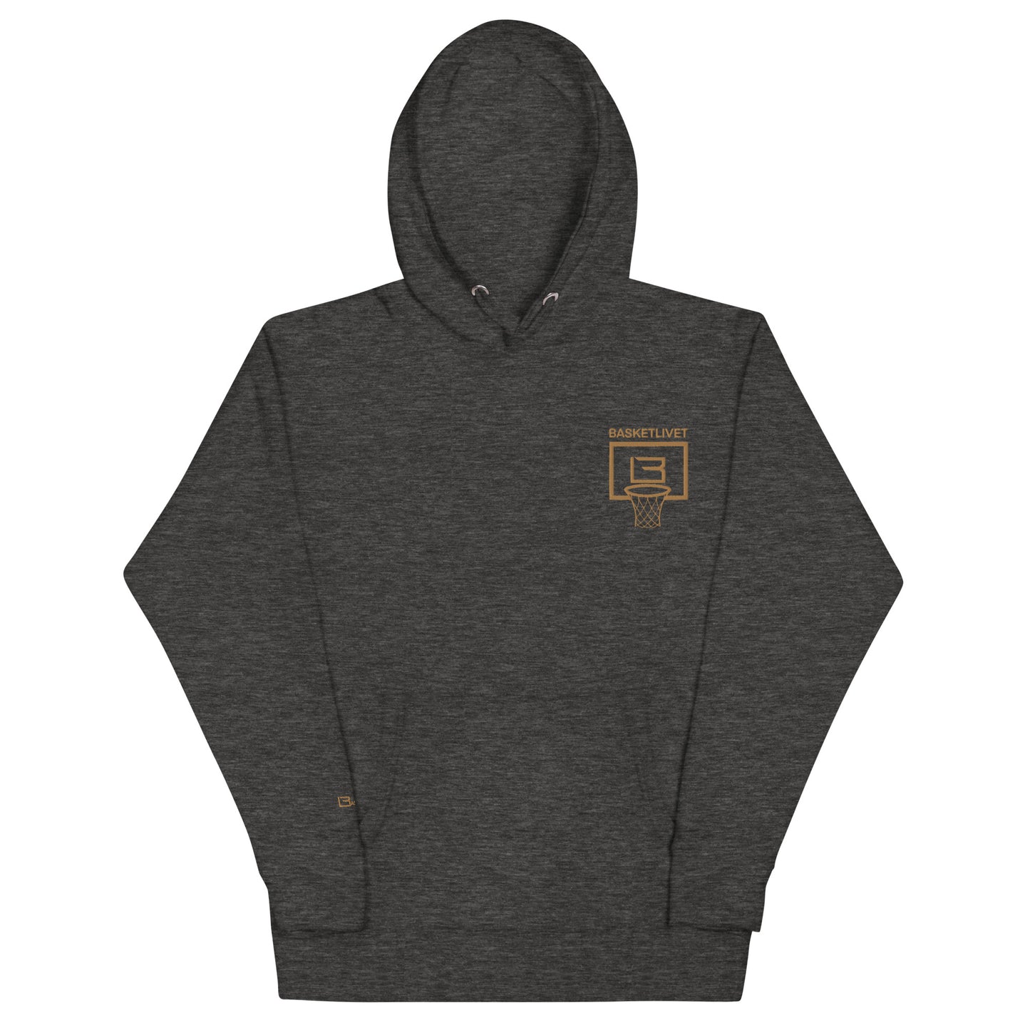 Broderad Basketlivet Hoodie