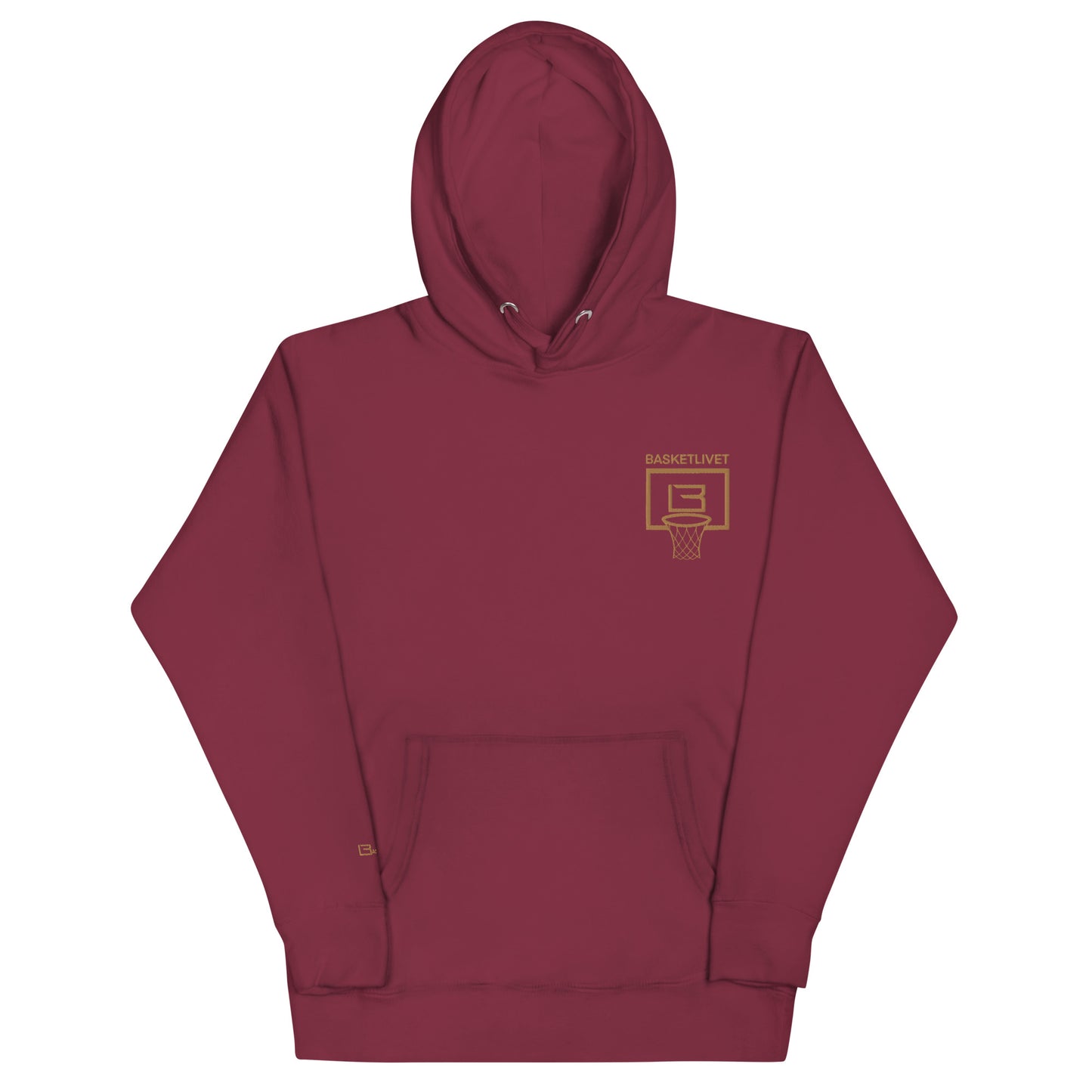 Broderad Basketlivet Hoodie