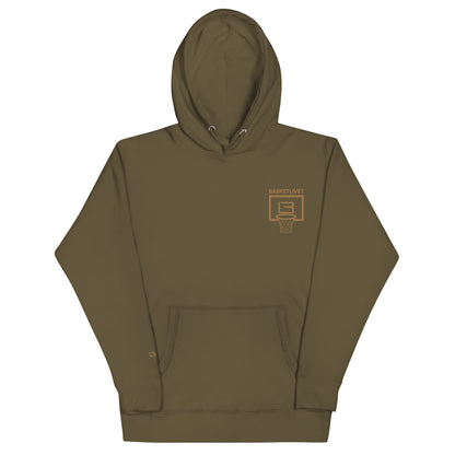 Broderad Basketlivet Hoodie