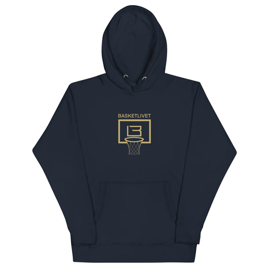 Digitalt tryckt Basketlivet Hoodie