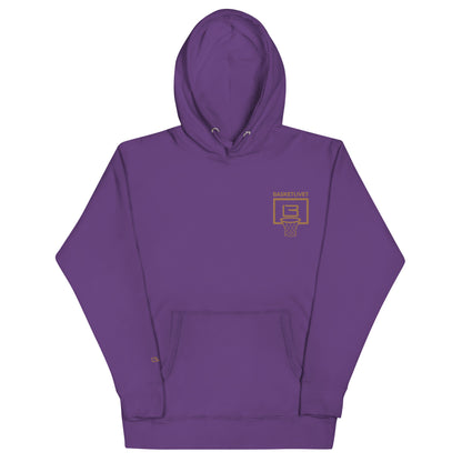 Broderad Basketlivet Hoodie