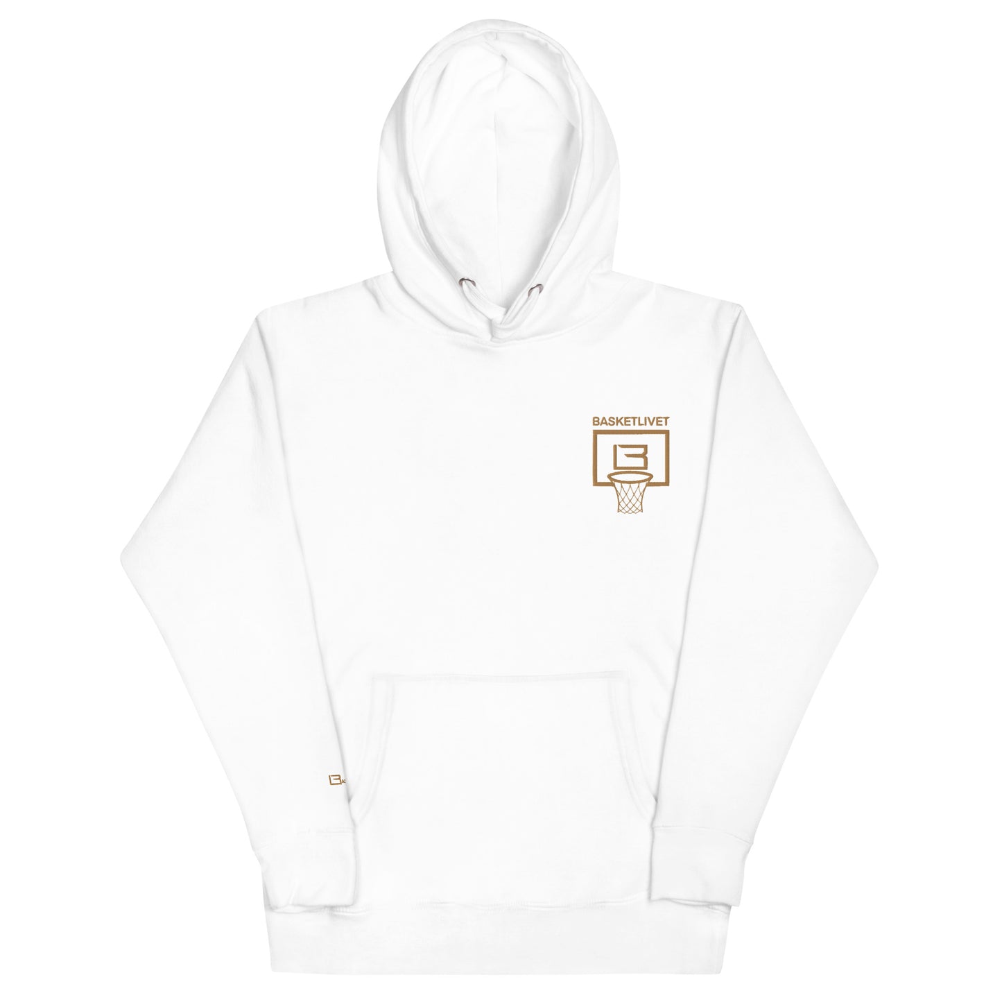 Broderad Basketlivet Hoodie